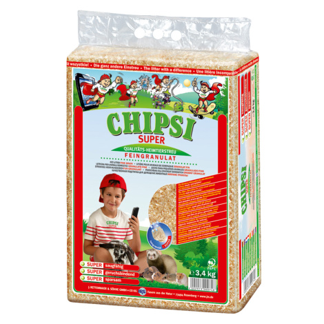 Chipsi Super stelivo pro domácí zvířata - 3,4 kg