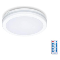 LED Koupelnové stropní svítidlo se senzorem LED/12W/230V pr. 20 cm bílá + DO