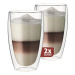 Sklenice MAXXO Cafe Latte 2ks 380ml