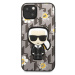 Karl lagerfeld Flower Icon pro iPhone 13 mini šedé 3666339049447