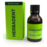 HERBADENT bylinný roztok na dásně 25ml