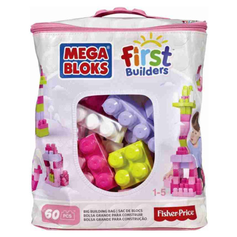 Mega bloks first builders bag pro holky 60 ks, mattel dch54