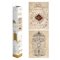 Set 2 plakátů Harry Potter - Marauder's Map (52x38 cm)