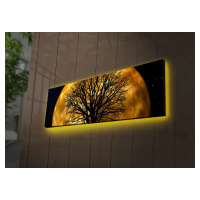 Hanah Home Obraz s led osvětlením Ledda Night 90x30 cm