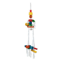 Bird Jewell hračka Medůza závěsná dřevo - provaz 9 × 70cm