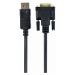 Kabel CABLEXPERT CC-DPM-DVIM-1M DisplayPort na DVI, M/M, 1m