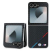 Hard silikonové pouzdro na Samsung Galaxy Z Flip 6 BMW Carbon Tricolor Černé