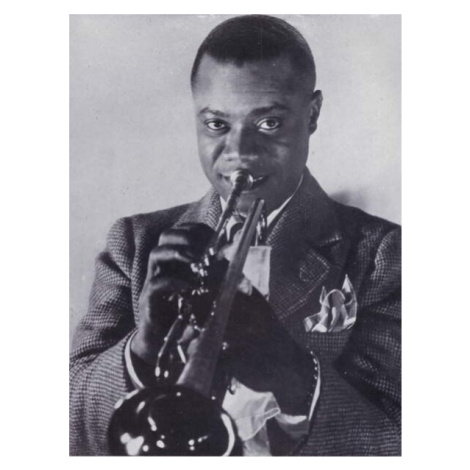 Obrazová reprodukce Louis Armstrong, European Photographer, 30 × 40 cm