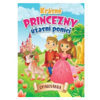 Krásné princezny, úžasní poníci - Omalovánka