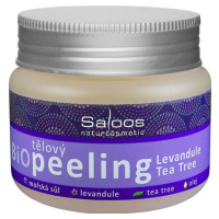 Saloos Tělový peeling levandule a tea tree 140 ml