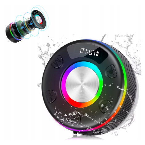 Bluetooth reproduktor Vodotěsný Vestavěný Rgb mikrofon 6 režimů osvětlení