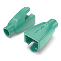 Vention RJ45 Strain Relief Boots Green PVC Type 100 Pack