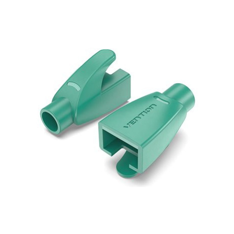 Vention RJ45 Strain Relief Boots Green PVC Type 100 Pack