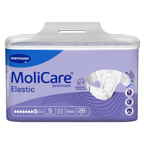 MOLICARE Elastic absorpční kalhotky 7 kapek vel. S 26 kusů