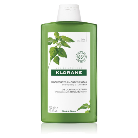 Klorane šampon S Bio Kopřivou Mastné Vlasy 400ml