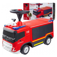 BIG požiarne auto Volvo Fire Truck BIG s reálnym dizajnom s funkčnou striekačkou a odkladacím pr