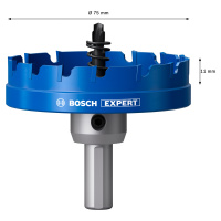 Karbidová děrovka Bosch EXPERT Sheet Metal Dostupné varianty: Karbidová děrovka Bosch EXPERT She