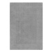 Flair Rugs Kusový ručně tkaný koberec Tuscany Textured Wool Border Grey Marl