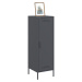 vidaXL Skříň highboard antracitová 36 x 39 x 113 cm ocel