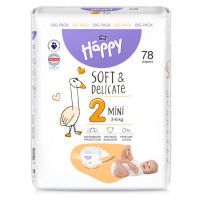 BELLA HAPPY Baby mini 3 - 6 kg 78 kusů