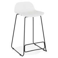 Bílá barová židle Kokoon Slade, výška 85 cm