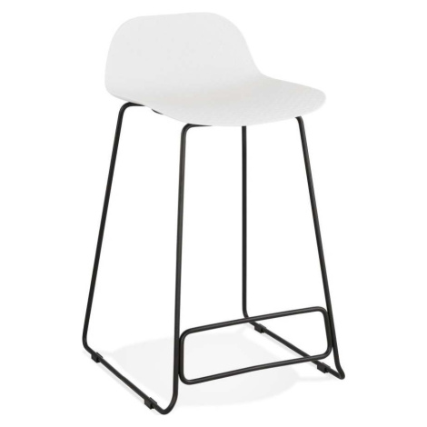 Bílá barová židle Kokoon Slade, výška 85 cm KoKoon Design
