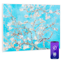 Klarstein Wonderwall Air Art Smart, infračervený ohřívač, 80 x 60 cm, 500 W, květy