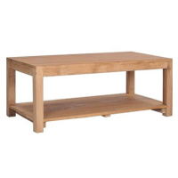 Konferenční stolek 100x50x40 cm masivní teakové dřevo