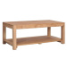 Konferenční stolek 100x50x40 cm masivní teakové dřevo