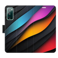 iSaprio Flip pouzdro Color Waves pro Samsung Galaxy S20 FE