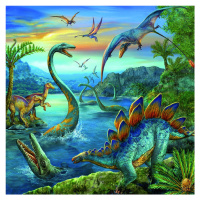RAVENSBURGER - Fascinace – dinosauři 3x49 dílků