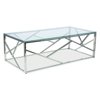 Signal Konferenční stolek ESCADA A | stříbrný Barva: Transparentní