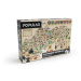 Puzzle - Mapa Slovenska, 160 ks