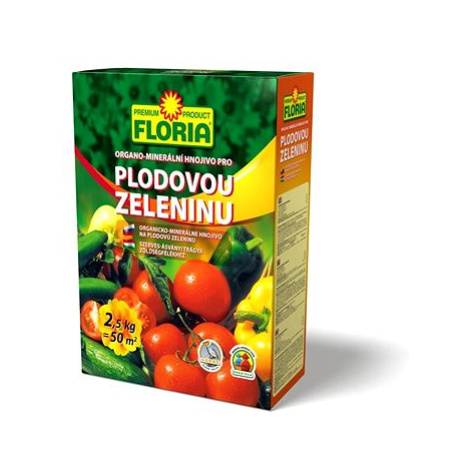 AGRO Hnojivo - pro plodouvou zeleninu FLORIA, 2,5 kg Agro CS