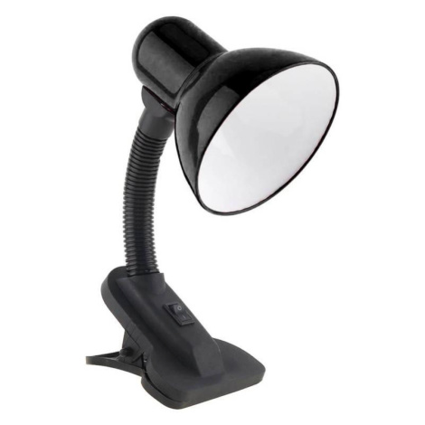 E28 | Stolní lampa E27 s klipem na desku stolu červená Interlook