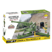 Cobi II WW French 90 mm anti-aircraft zbraň, 1:35, 206 k, 1 f