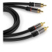 PREMIUMCORD kabel, 2x CINCH-2x CINCH M/M, 5m