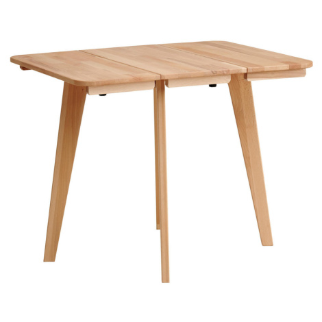 P & B SKLÁDACÍ STŮL, jádrový buk, jádrový buk, 94/75/75 cm