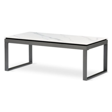 Konferenční stolek Autronic 121x45 cm bílý keramika AHG-284 WT