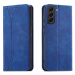 Magnet Fancy Case pro Samsung Galaxy S22+ (S22 Plus) card wallet case card stand blue