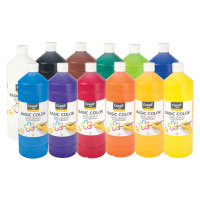 Creall temperové barvy, 12 x 500 ml, mix barev