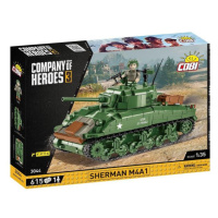 Cobi COH Sherman M4A1, 1:35, 615k, 1f