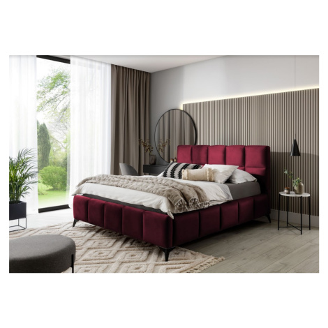 Artelta Manželská postel MIST | 180 x 200 cm barevné provedení: Velvetmat 25
