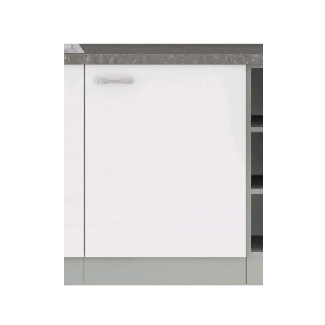 Dolní kuchyňská skříňka Bianka 60D, 60 cm, bílý lesk Asko