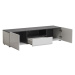 Televizní stolek isadora - bílý/dub černý