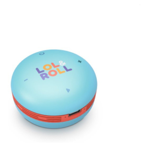 Energy Sistem Lol&Roll Pop Kids Speaker Blue, Přenosný Bluetooth repráček s výkonem 5 W a funkcí