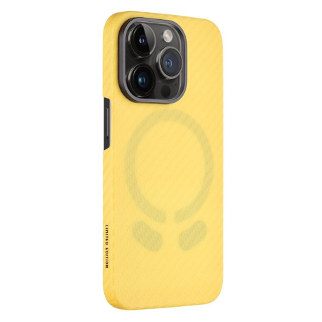 Zadní kryt Tactical MagForce Aramid Industrial Limited Edition pro Apple iPhone 14 Pro, žlutá