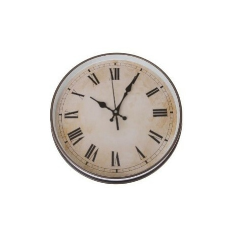 Nástěnné hodiny Roma, pr. 31 cm, plast