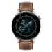 Chytré hodinky Huawei Watch 3 (55026819) / 1,43" AMOLED / vodotěsné / Wi-Fi / NFC / hnědá/stříbr