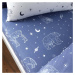 Napínací flanelové dětské prostěradlo 70x140 cm Starlight Animals – Bianca